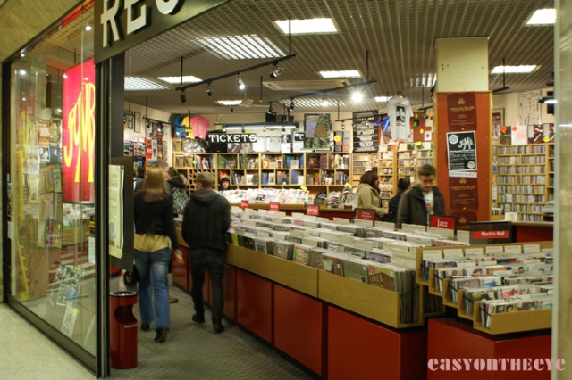 Jumbo Records Leeds record shop interior