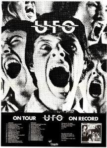 UFO Strangers In The Night sleeve design Hipgnosis Chrysalis