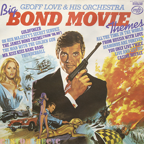 Big Bond Movies Geoff Love album design Tom Chantrell