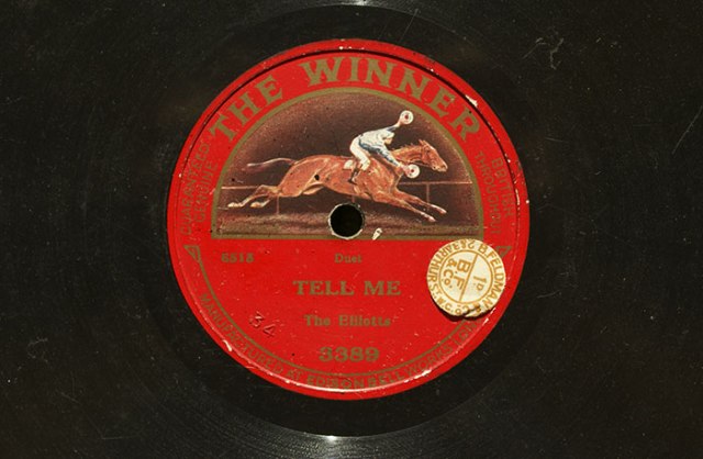 Winner Records 78 rpm label